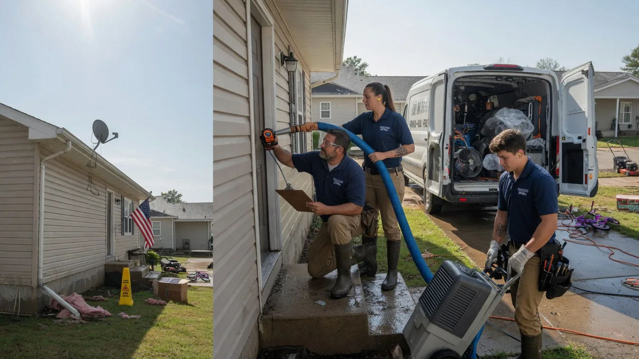 Ceiling Water Damage Restoration in Beulah, MS near me